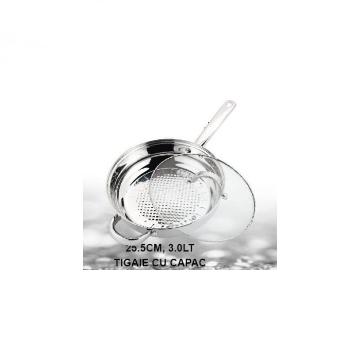 Set 6 oale din inox cu baza pe inductie,plus 6 capace sticla,Grunberg GR2441 [5]