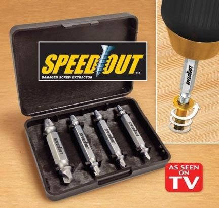 Set de 4 burghie extractoare pentru suruburi Speed Out [2]