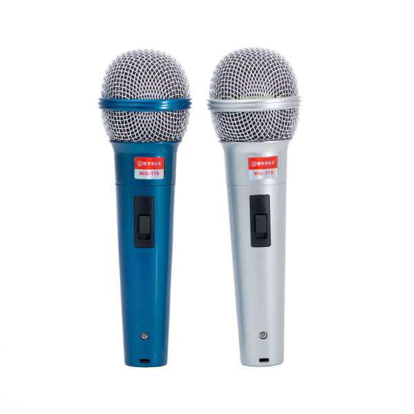 Set de 2 microfoane dinamice cu fir, 600 ohmi premium WG-119 [2]
