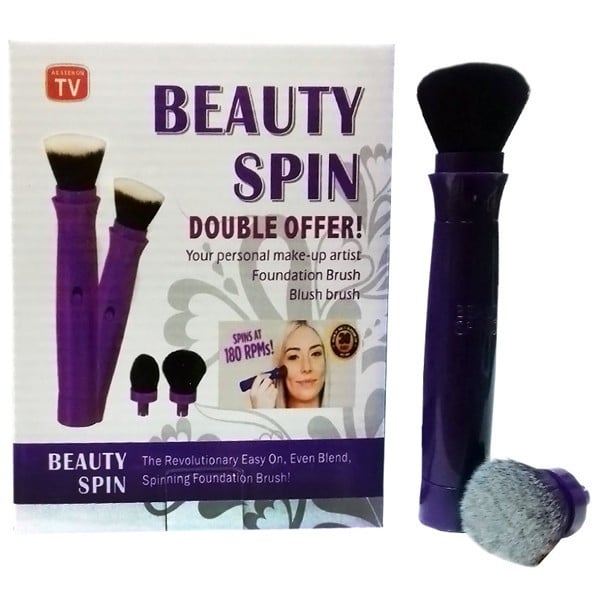 Set pensula de make up electrica rotativa Beauty Spin [2]
