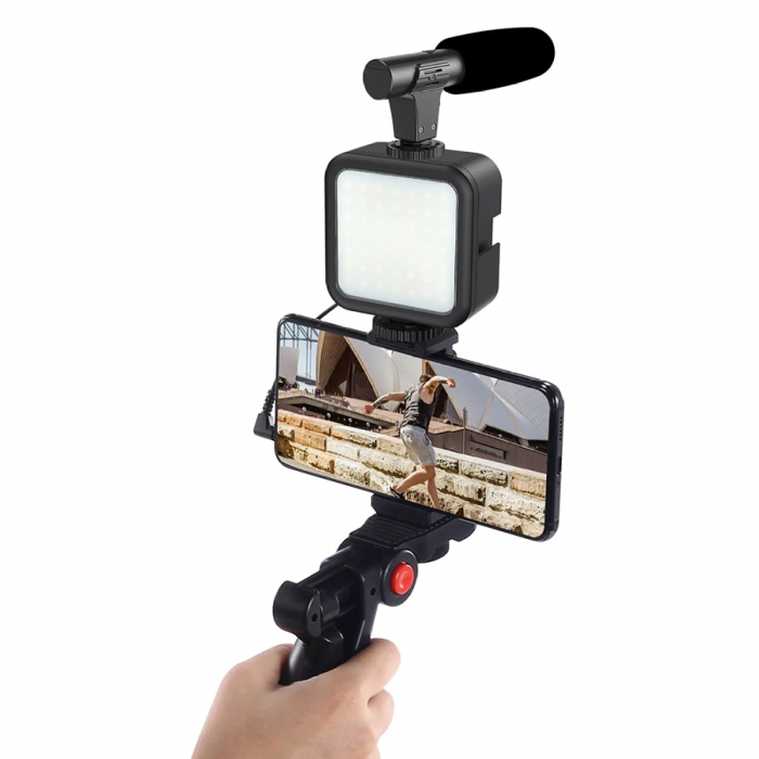 Set pentru vlogging si prezentari live cu telefonul sau camera foto [3]