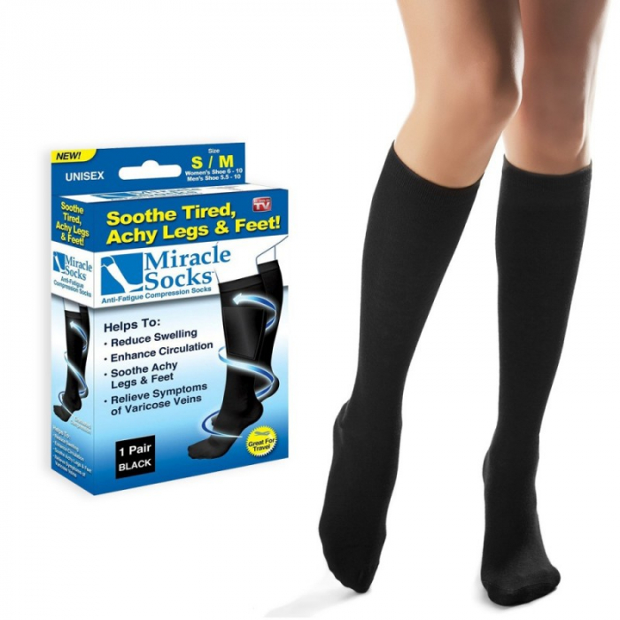 Sosete de compresie pentru relaxare Miracle Socks [2]