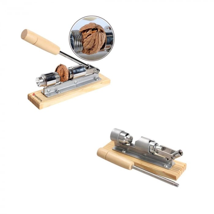 Spargator manual pentru nuci,din material otel si lemn [6]
