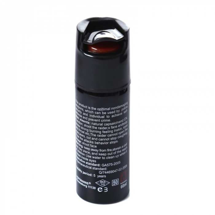 Spray lacrimogen cu ardei iute,Police pentru autoaparare 60 ml [2]