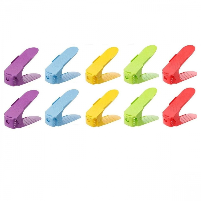 Suport organizator pentru o pereche incaltaminte cu 3 nivele reglabile pe inaltime [3]