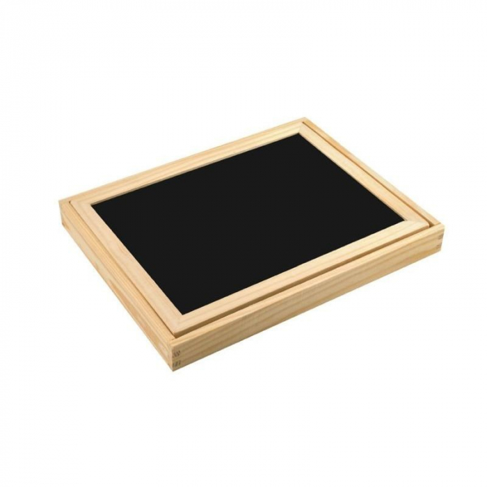Tablita magnetica cu 2 fete si accesorii cu puzzle magnetice [5]