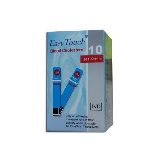 Teste de colesterol pentru aparatele EasyTouch,10 teste/cutie [1]