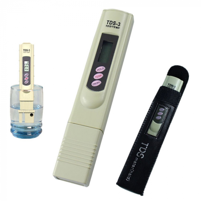 Tester TDS-3 pentru masurat controlul puritatii si temperaturii apei [4]