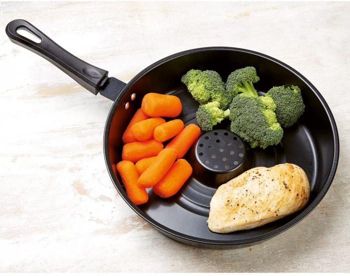 Tigaie Dry Cooker neaderenta,Dry Fry Pan [3]