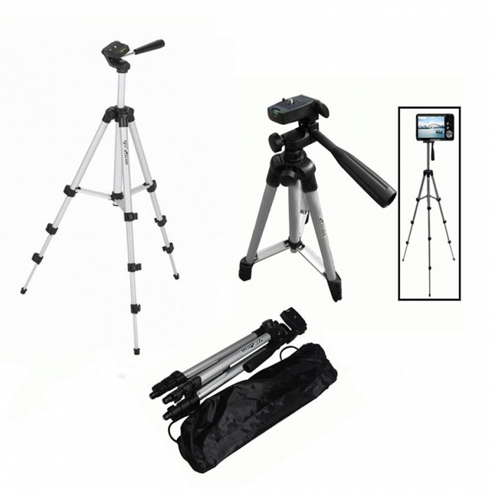 Trepied telescopic universal foto/video, 35-102 cm, Weifeng WT-3110A [2]