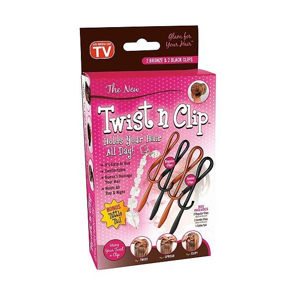 Twist n Clip set de 4 accesorii pentru par [2]