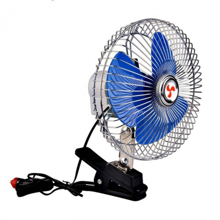Ventilator auto 12V oscilant cu rama metalica inclusa,6 inch ( 15,24 cm )) [4]