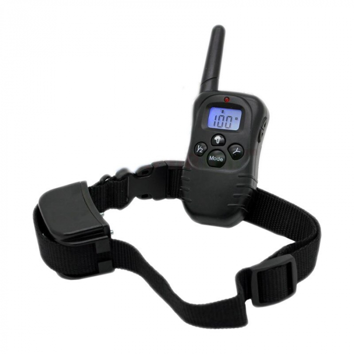 Zgarda electrica pentru dresaj si antilatrat caini,Petrainer 998D [6]