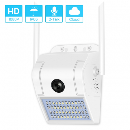 Camere supraveghere IP - Camera de supraveghere tip Lampa de perete V380 Pro WIFI 2.0MP