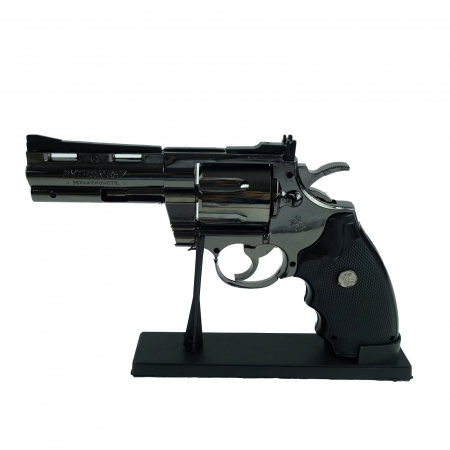 Articole si accesorii tutun - Bricheta Magnum Revolver Python 357 cu flacără rezistentă la vânt