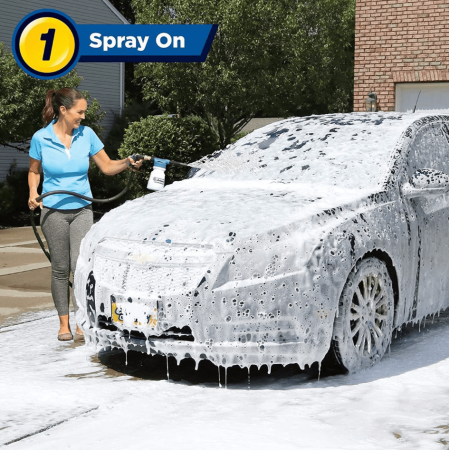 Pistol CarWash Rocket cu recipient de solutie pentru spalare auto [2]