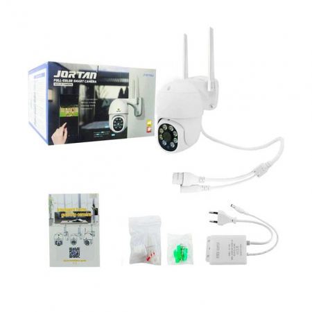 Camera video de supraveghere Jortan JT-8270QJ cu Wi-Fi wireless si pe fir la retea [2]