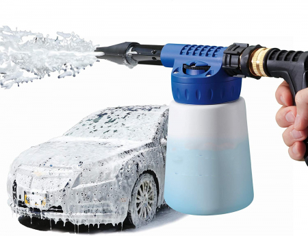Intretinere si cosmetica auto - Pistol CarWash Rocket cu recipient de solutie pentru spalare auto