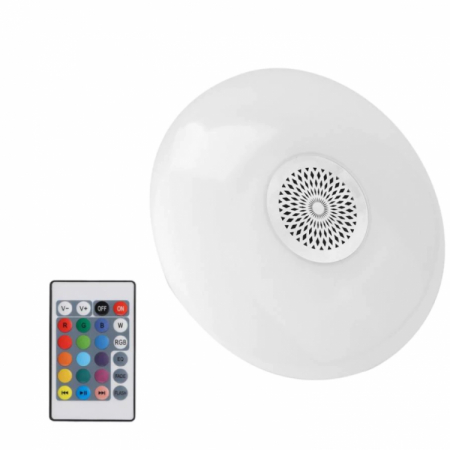 Lampa muzicala Led RGB si Alb cu Boxa, Bluetooth si telecomanda [1]