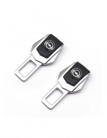 Accesorii auto tuning - Adaptor pentru centura falsa de siguranta - set 2 bucati cu sigla Opel