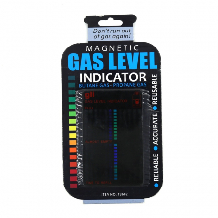 Plite electrice cu gaz sau cu inductie - Indicator magnetic al nivelului de gaz pentru butelie GPL