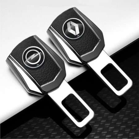 Adaptor pentru centura falsa de siguranta - set 2 bucati cu sigla Opel [1]