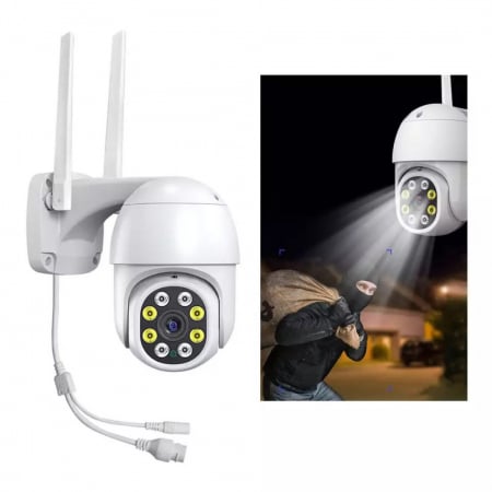 Camera de supraveghere JORTAN JT-8163QJ prin WiFi, Smart IP66 si aplicatie YOOSEE [2]