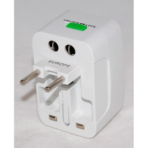 Adaptoare, conectori si cabluri - Adaptor de priza international cu protectie la suprasarcina
