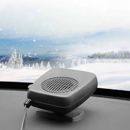 Aeroterma auto 12V cu aer cald sau rece 200W, Auto Heater Fan [3]