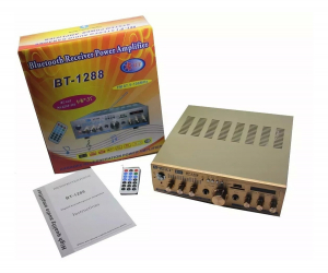 Amplificator audio receiver cu Bluetooth BT-1288 de putere 2x100W [3]