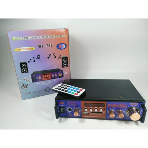 Amplificator audio tip statie BT-798 cu Bluetooth, USB si suport SD [3]