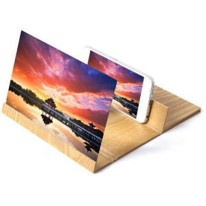 Suporturi telefon si tablete - Amplificator de imagine pentru Smartphone cu efect 3D, 12 inch si suport telefon