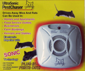 Casa si gradina - Aparat cu ultrasunete antirozatoare UltraSonic Pest Chaser