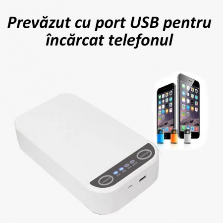 Sterilizator UVC pentru telefon sau obiecte mici cu putere 9W si functie aromaterapie [3]