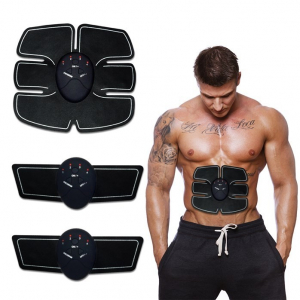 Aparate electrostimulare cu masaj - Aparat de electrostimulare musculara SIX PACK EMS MOBILE GYM