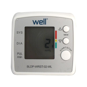 Tensiometre - Aparat de masurat tensiune Well BLDP-WRST-02-WL