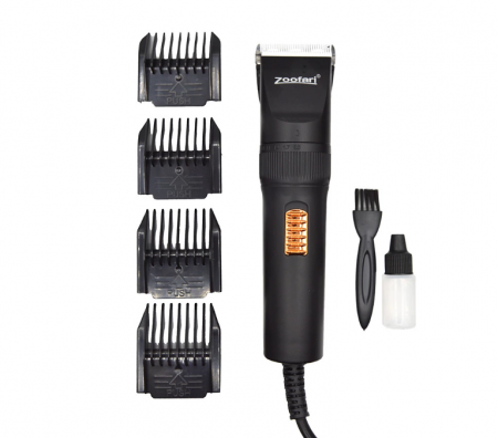 Aparat de tuns animale Zoofari DC-98, cutite ceramice si 4 capete de schimb [4]