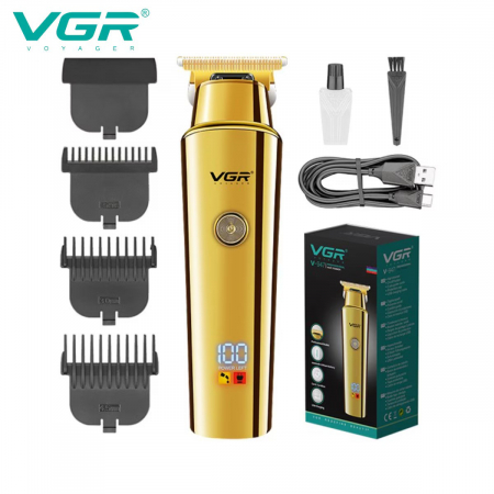 Aparat de tuns profesional VGR V-947 cu functie trimmer si acumulator [4]