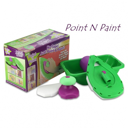Unelte de vopsit si tencuit - Dispozitiv de vopsit Point'n Paint cu accesorii incluse