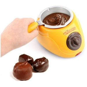 Aparate preparat desert si gustari - Aparat electric pentru topit ciocolata + Set Fondue - Chocolatiere