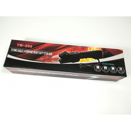 Aparat electrosoc TW 302 cu lanterna si sirena pentru autoaparare [1]