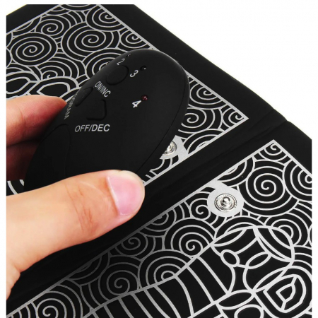 Aparat de masaj pentru picioare cu impulsuri electromagnetice, tehnologie EMS, reincarcabil USB [2]