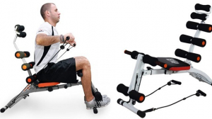 Aparate si accesorii fitness - Aparat multifunctional fitness profesional Golden Star Six Pack Care