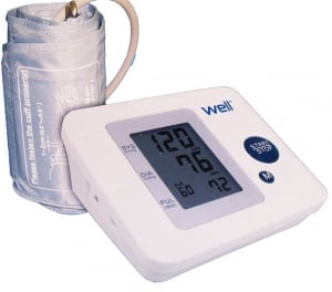 Articole Sanatate & Wellness - Aparat pentru masurarea tensiunii digital pentru brat Well BLDP-ARM-01-WL