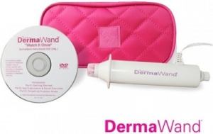 Aparate faciale antirid - Aparat pentru intretinerea tenului Derma Wand, cu geanta inclusa