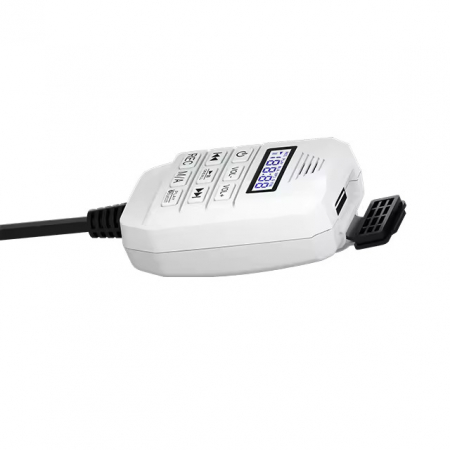 Portavoce auto 12V cu amplificator profesional 40 W, inclus Bluetooth, USB, Sirena [2]