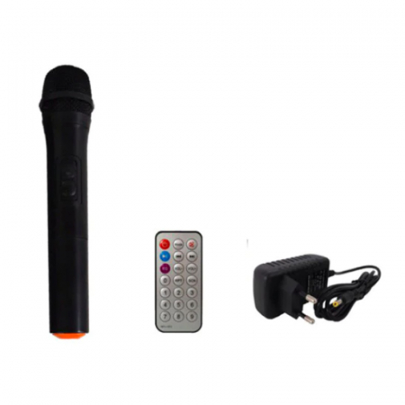 Boxa portabila tip troler JRH A81 cu acumulator, 300 W si microfon wireless [4]