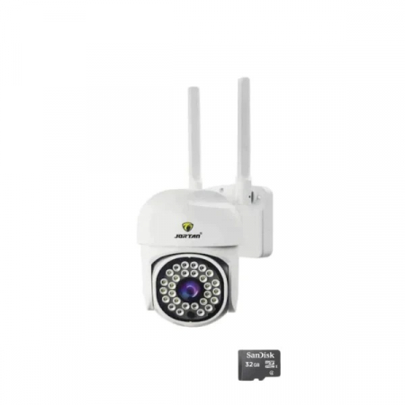 Camera de supraveghere rotativa Jortan JT-8161QJ + card 32GB cu senzor de miscare si infrarosu