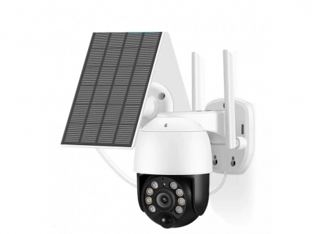 Camere supraveghere IP - Camera de supraveghere video Wi-Fi cu panou solar Jortan JT-8181XM