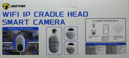 Camera de supraveghere WiFi cu iP, Jortan JT-8177 cu soclu E27 + card MicroSD 16 GB [4]